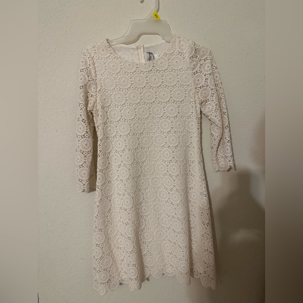 White/Off White lace dress